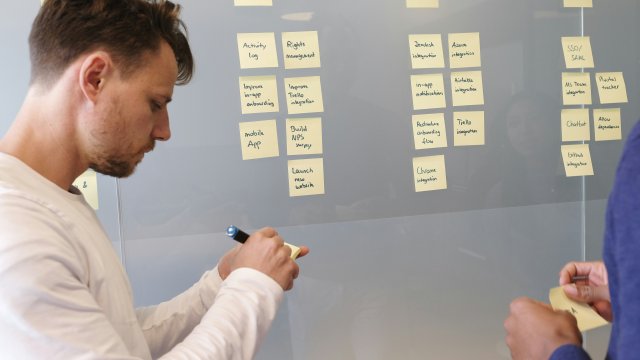 Firma verkaufen Planung Meeting