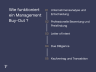 Wie funktioniert ein Management Buy-Out ?