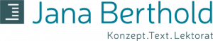 Logo von Jana Berthold - Konzept.Text.Lektorat